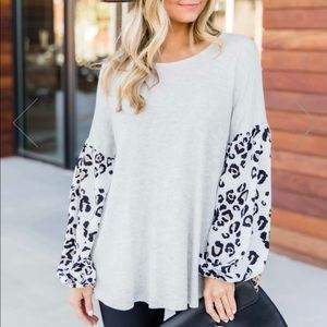 Pink Lily Safe in Your Heart Blouse